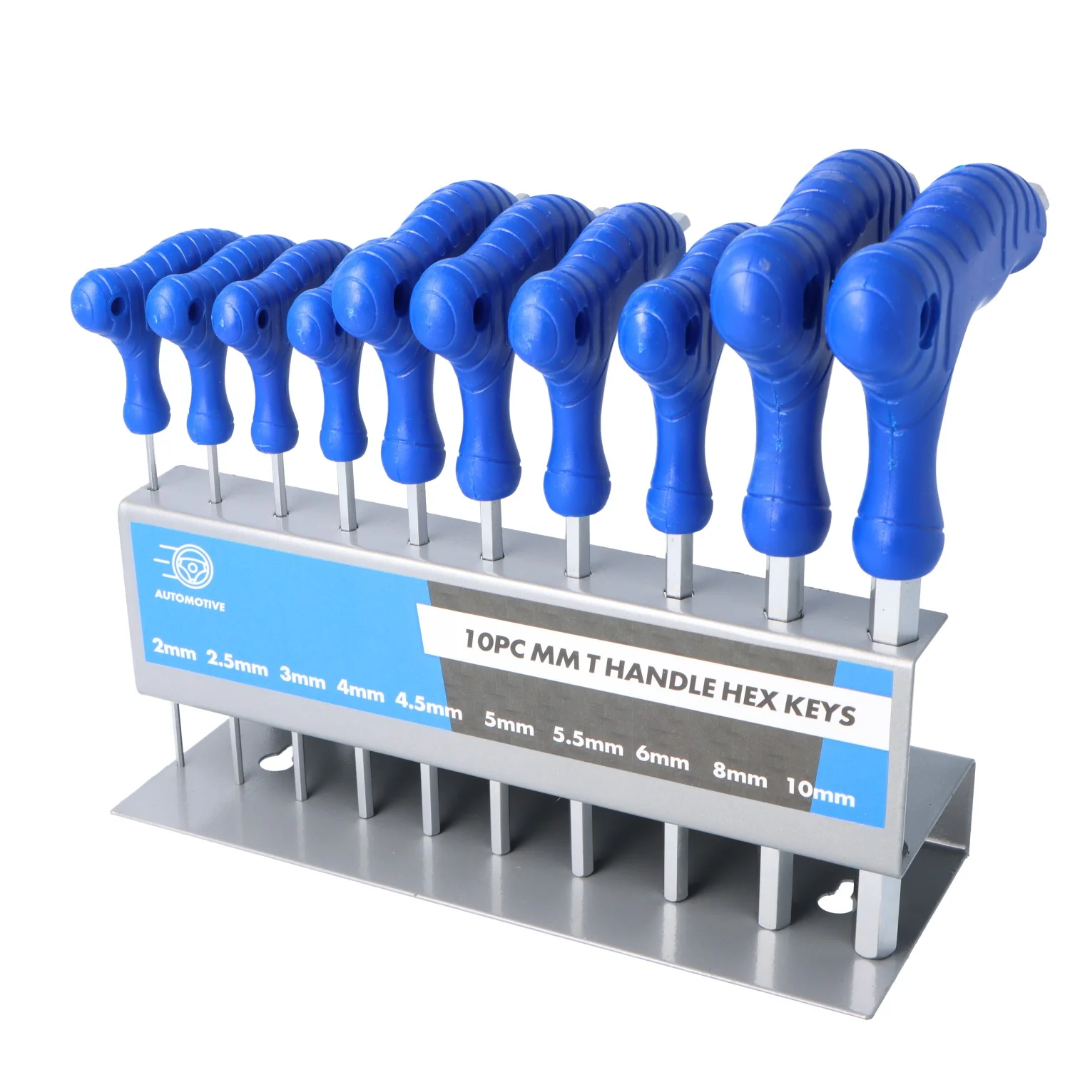 10 Piece 'T' Handle HEX KEY SETS - Image 3