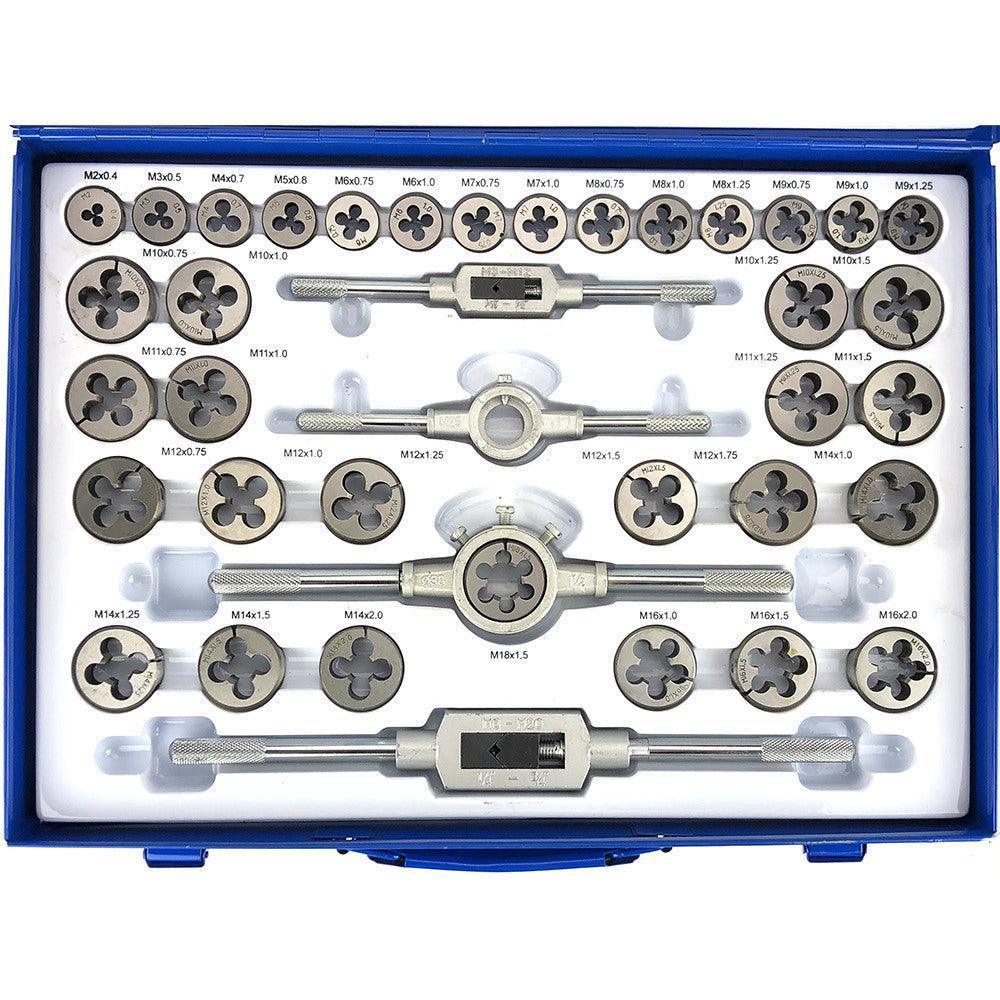 110 Piece Metric Tap & Die Set - Image 4