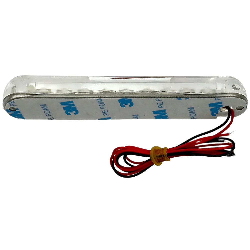 120mm x 20mm 1 Watt Daytime Running Lights 20mm wide Pair - Image 4