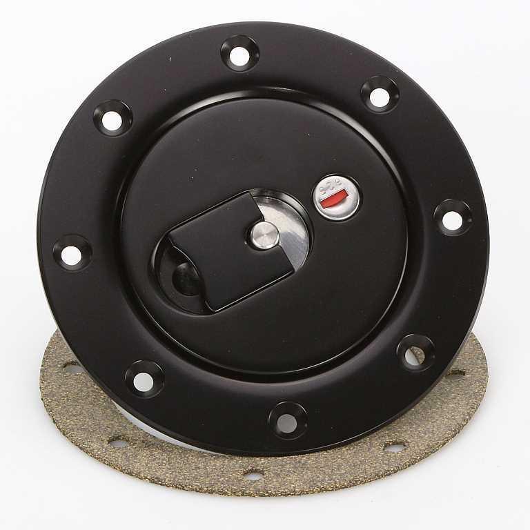 120mm Locking Aero Fuel Cap Black - Image 3
