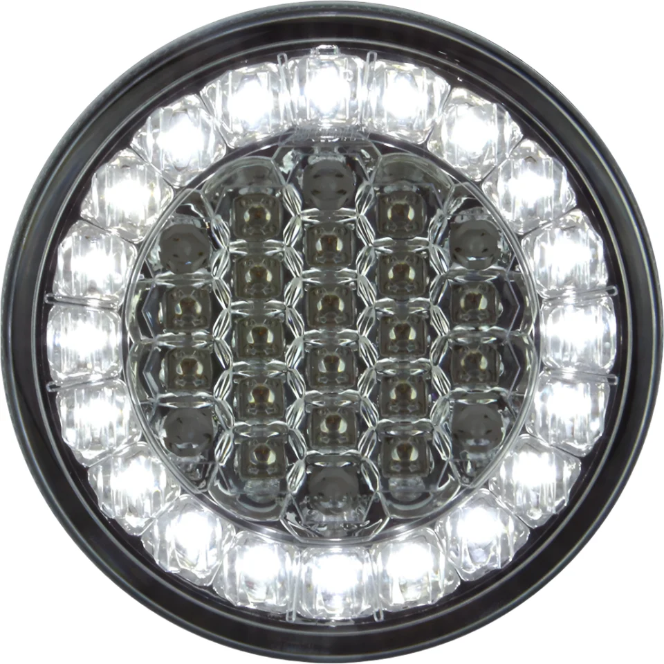 122mm Diameter Clear Lens LED Rear Fog and Reverse - Image 4
