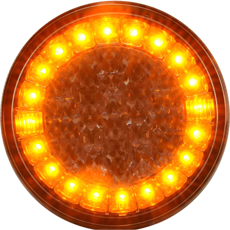 122mm Diameter Clear Lens LED Stop Tail Indicator - Image 4