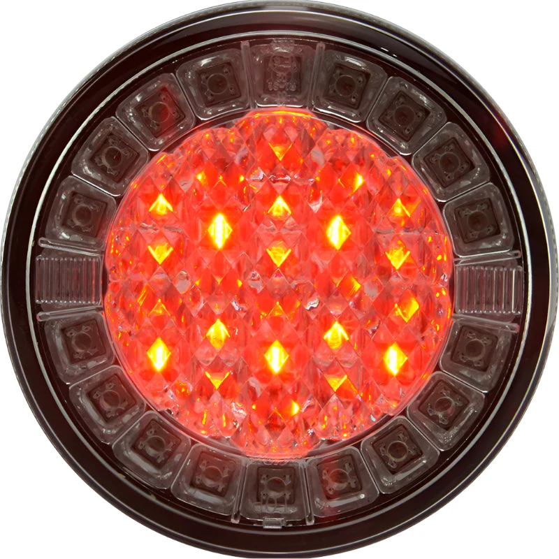 122mm Diameter Clear Lens LED Stop Tail Indicator - Image 5