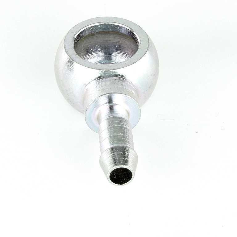 12mm Straight Steel Banjo for 6mm Hose - Image 3
