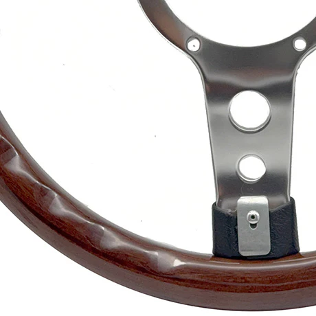 13.5" Wood Rim Steering Wheel - Image 4