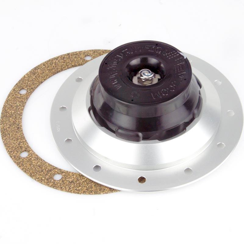 139mm Tank Mounting Locking Aero Fuel Cap Assembly Satin - Image 4