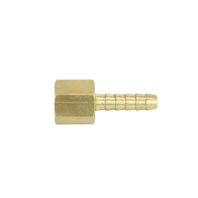 Brass 1/4" BSP Female Union To 6mm Hose Tail - Image 3