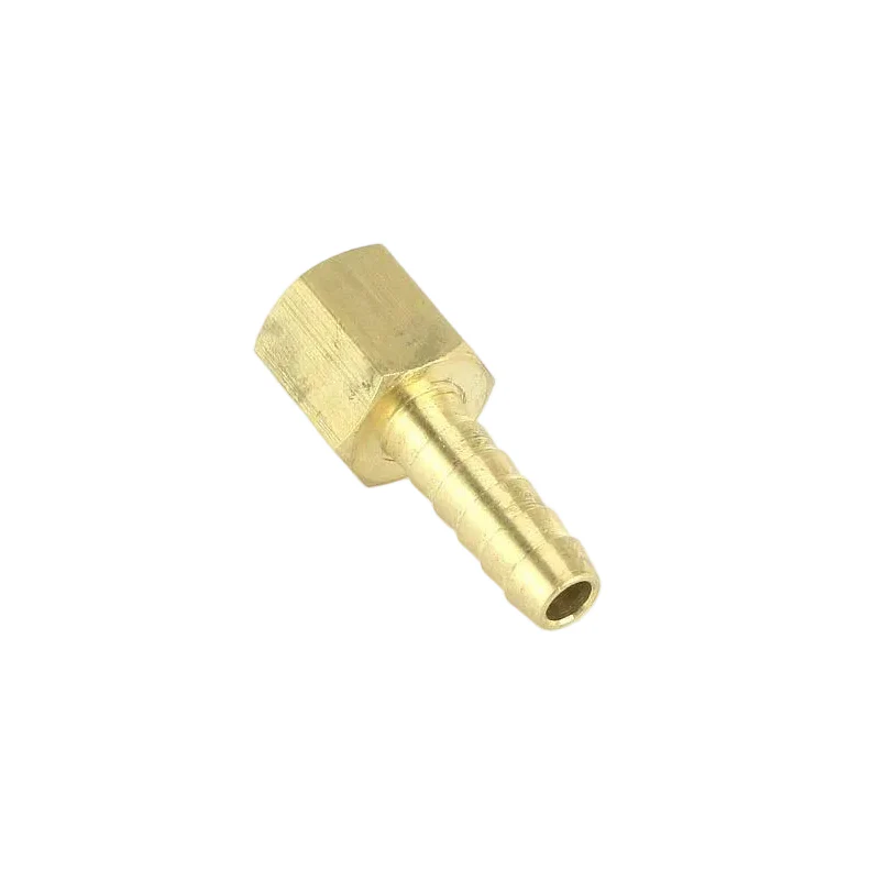 Brass 1/4" BSP Female Union To 8mm Hose Tail - Image 3