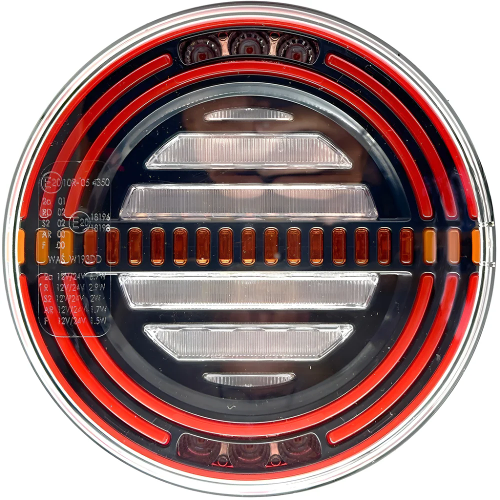142mm LED Round Five Function Rear Lamp