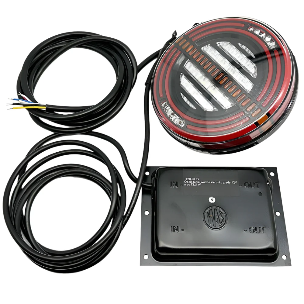 142mm LED Round Five Function Rear Lamp - Image 2
