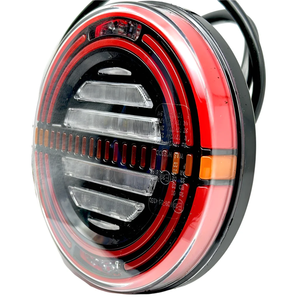 142mm LED Round Five Function Rear Lamp - Image 3