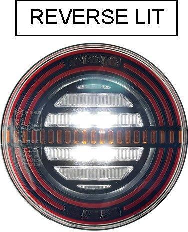 142mm LED Round Five Function Rear Lamp - Image 8