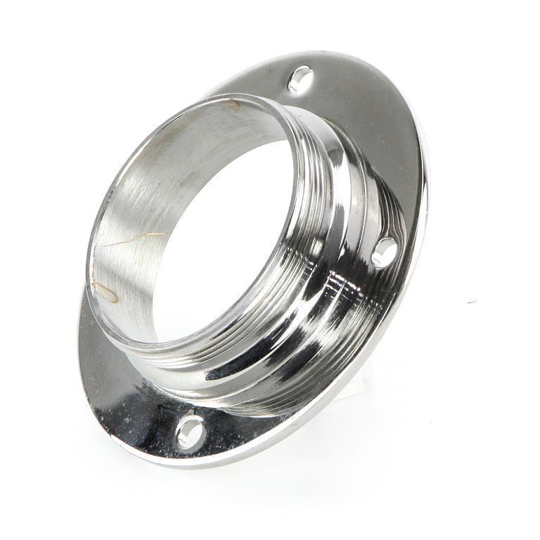 2 1/2" 16TPI Chromed Brass Mounting Flange - Image 3