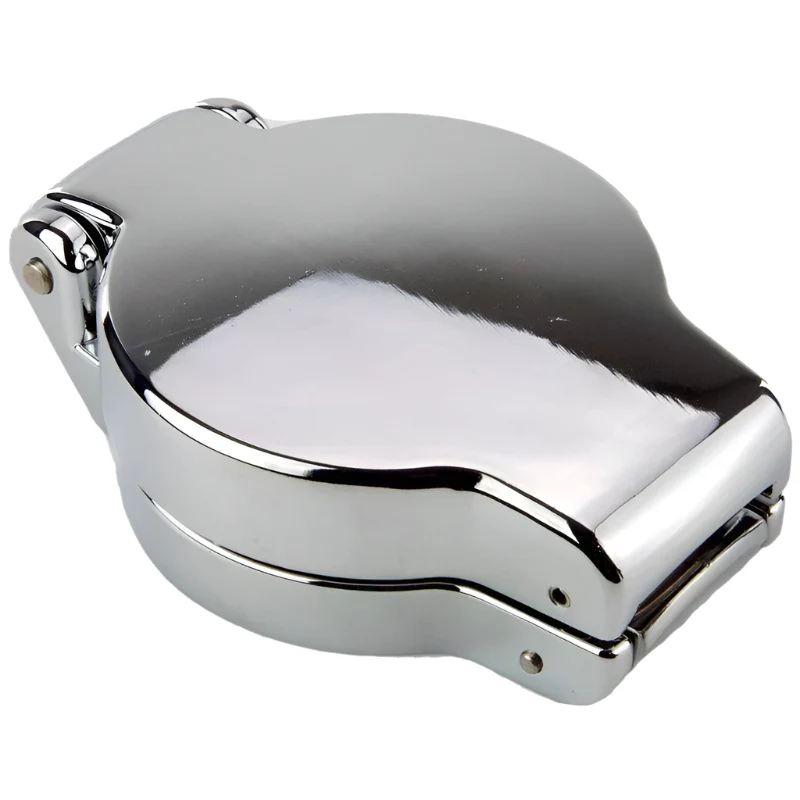 2 1/2" 16tpi Modern Classic Fuel Cap Chromed Brass