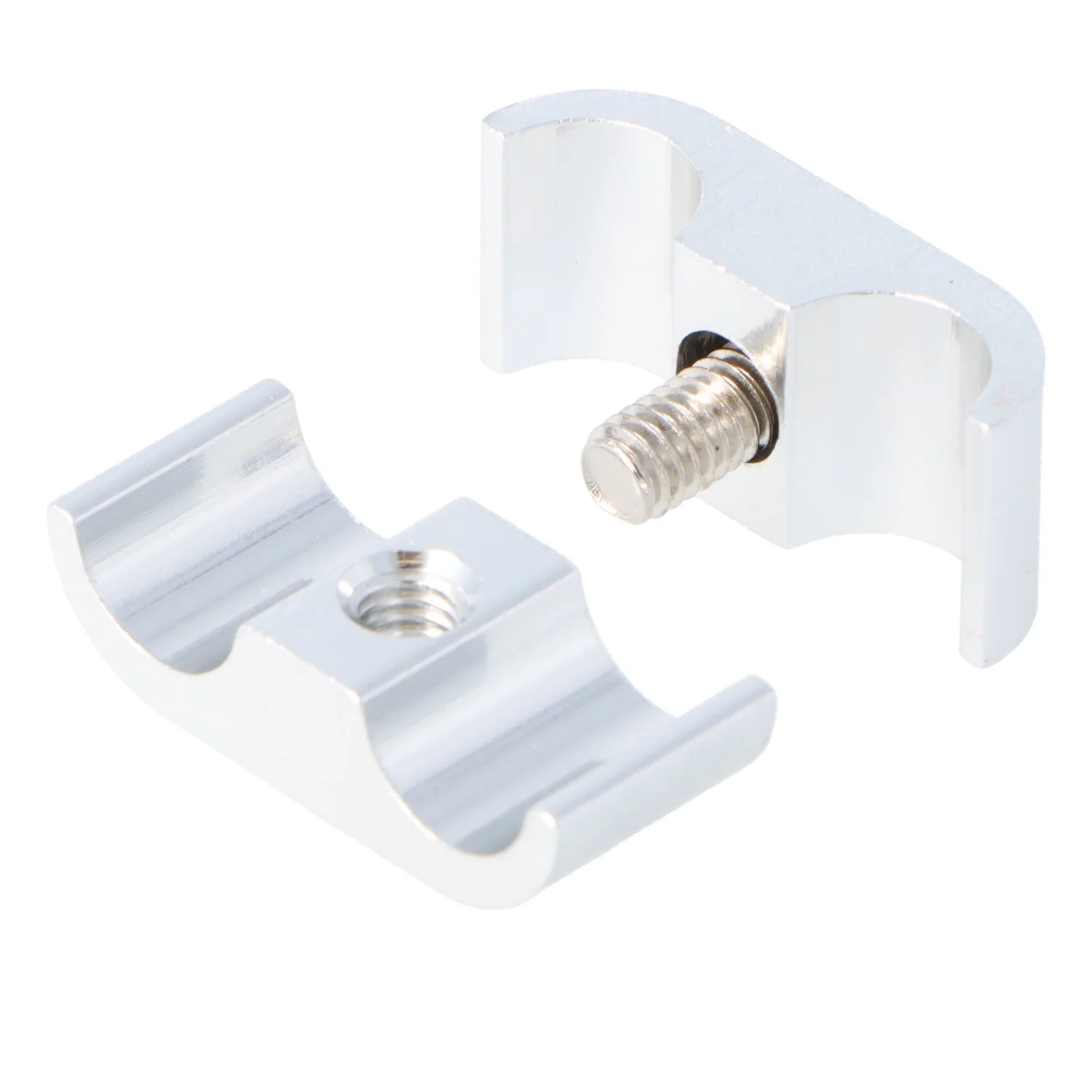2 Way 8mm Cable or Hose Separator Silver - Image 2