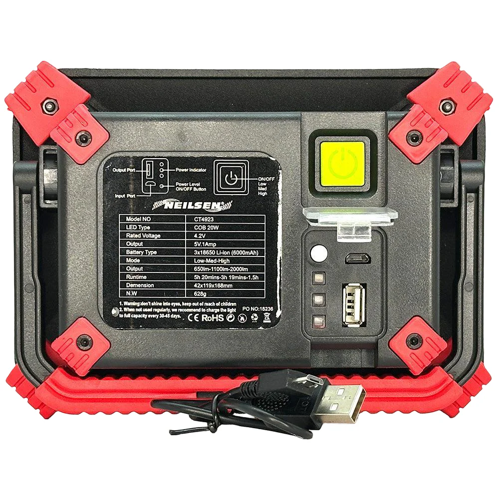 20 Watt Work Light / Power Bank - Image 4