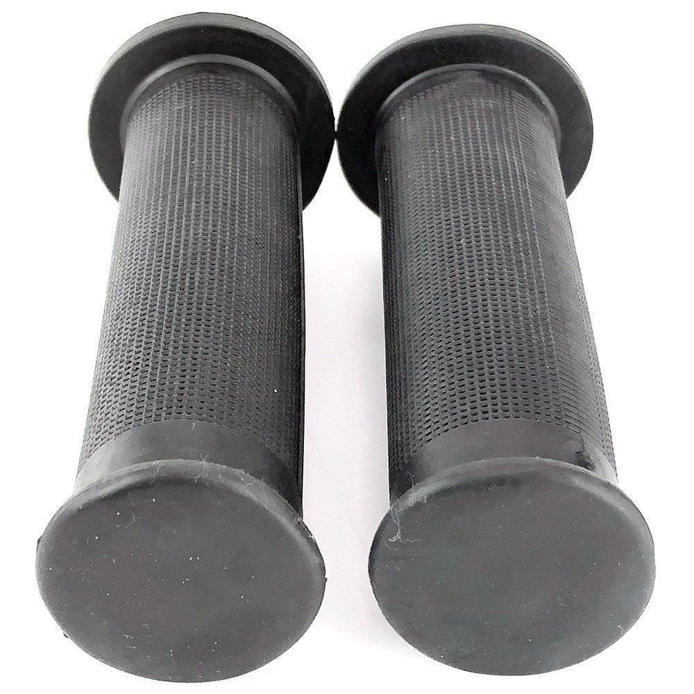 22mm and 25mm Rubber Handlebar Grips Classic Style Pair - Image 3