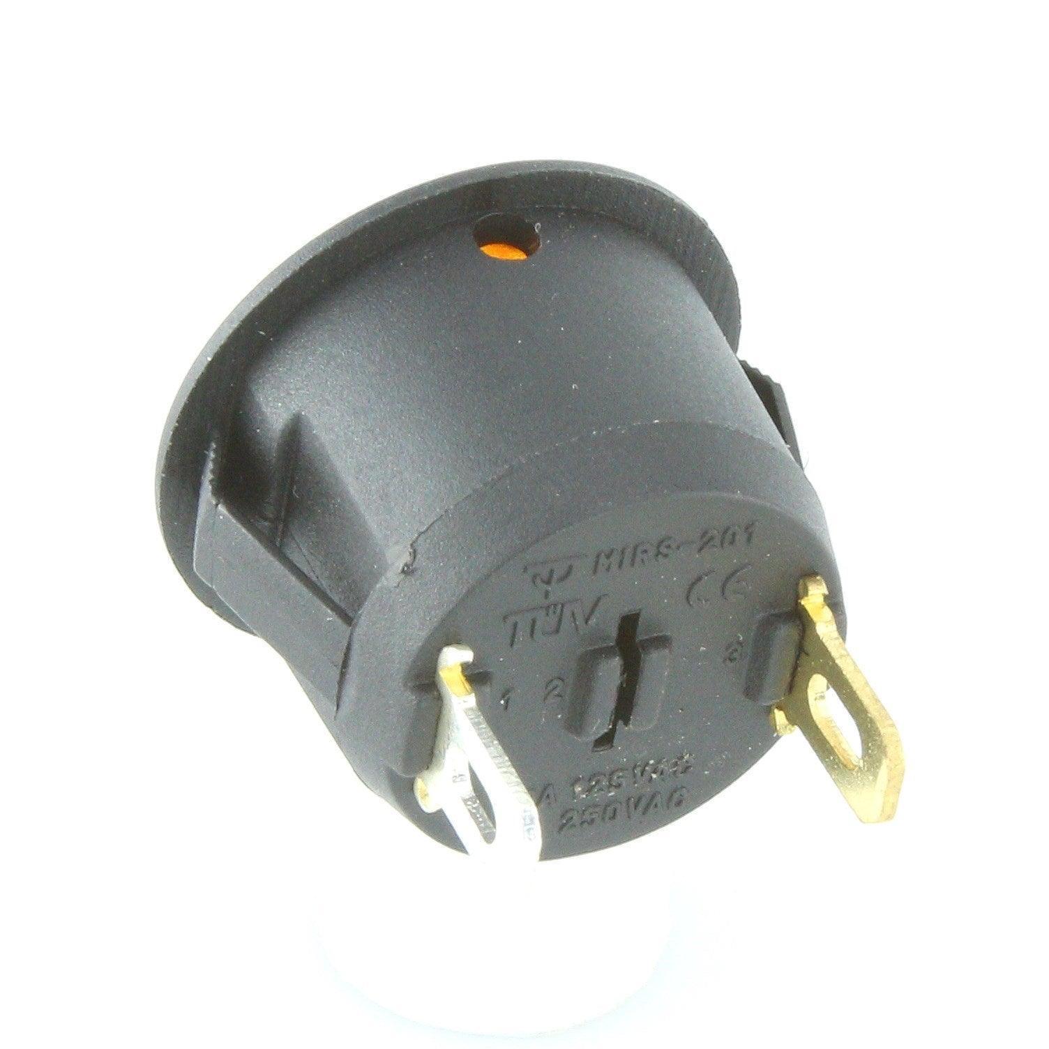 23mm Dia. AMBER LED Warning Light - Image 2