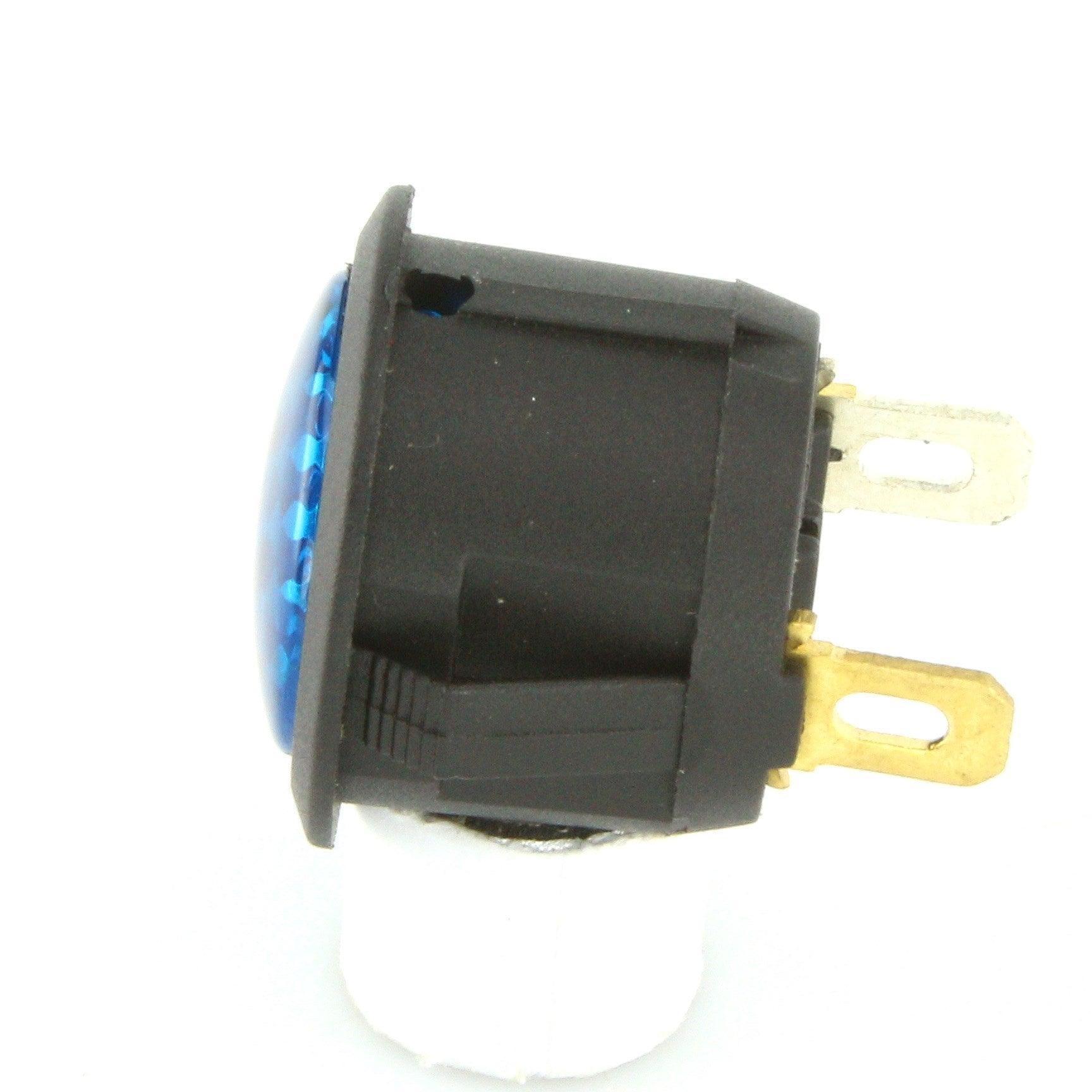 23mm Dia. BLUE LED Warning Light - Image 2