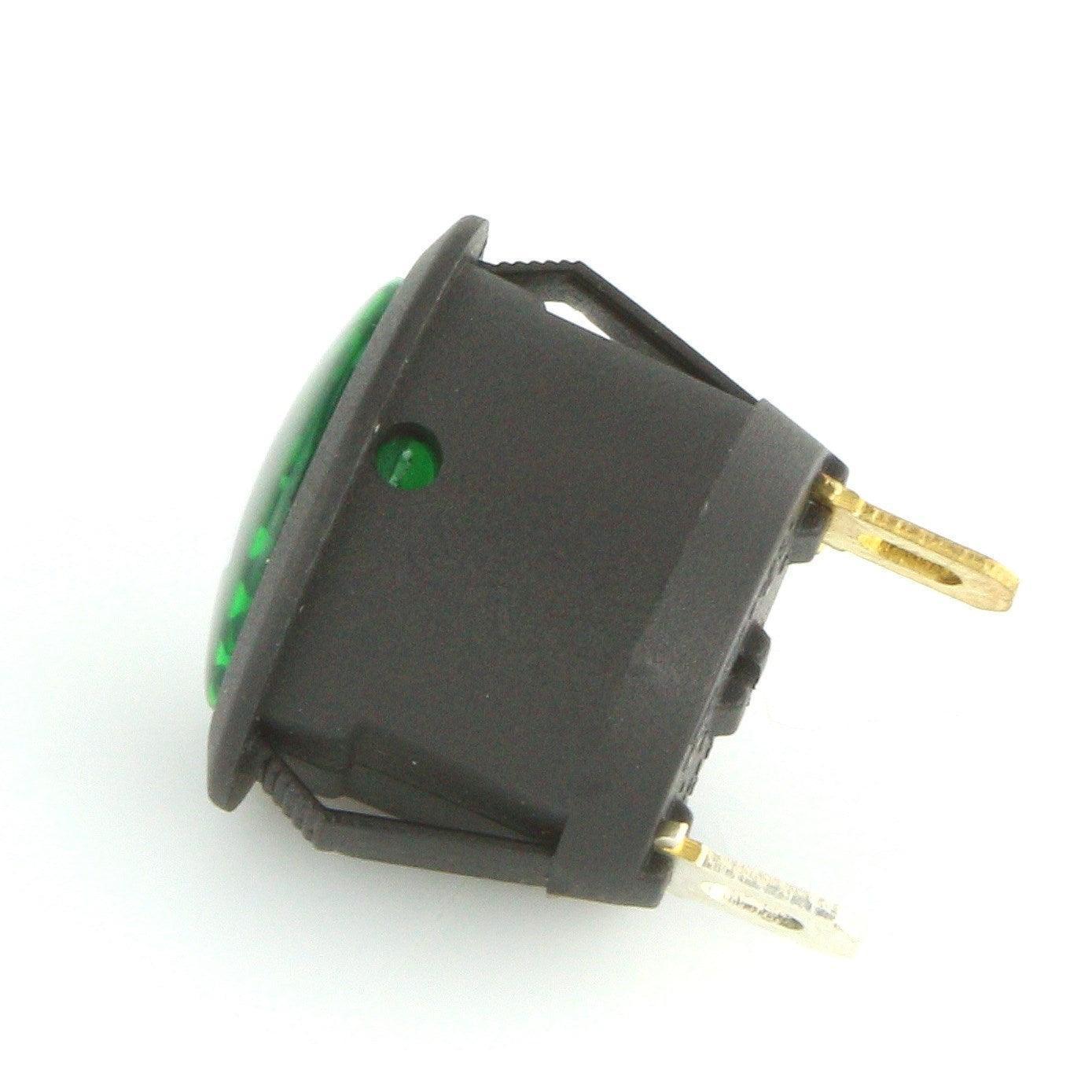 23mm Dia. INDICATOR GREEN LED Warning Light - Image 3