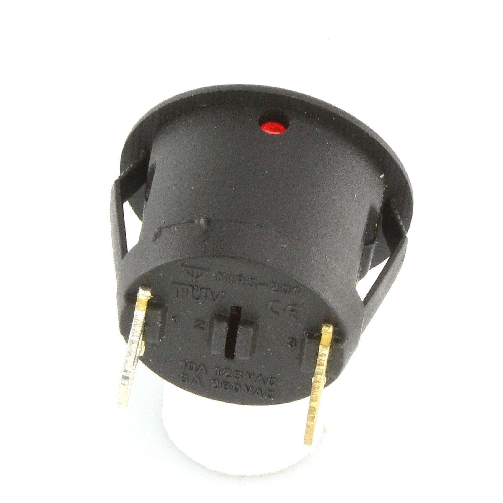 23mm Dia. RED LED Warning Light - Image 3