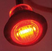28mm LED Red Lens Red Light Pair - Image 7
