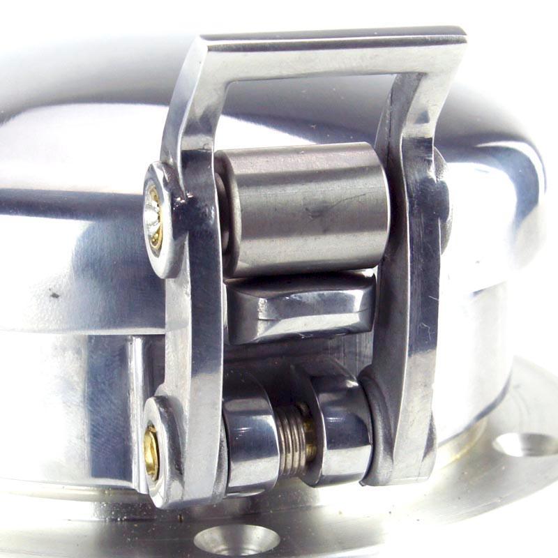 3 1/2" BSP Aston Polished Alloy Fuel Cap Kit - Image 4