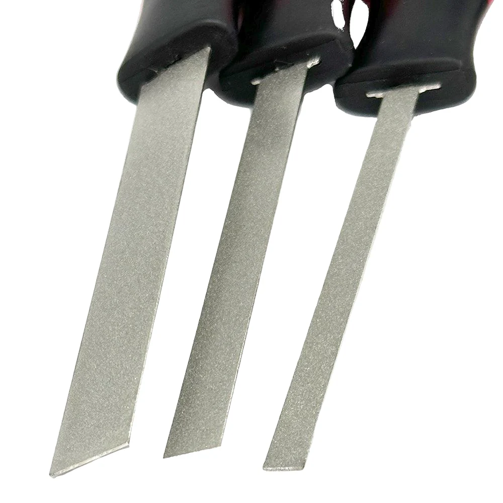 3 Piece Ultra Thin Diamond Coated File Set - Image 2