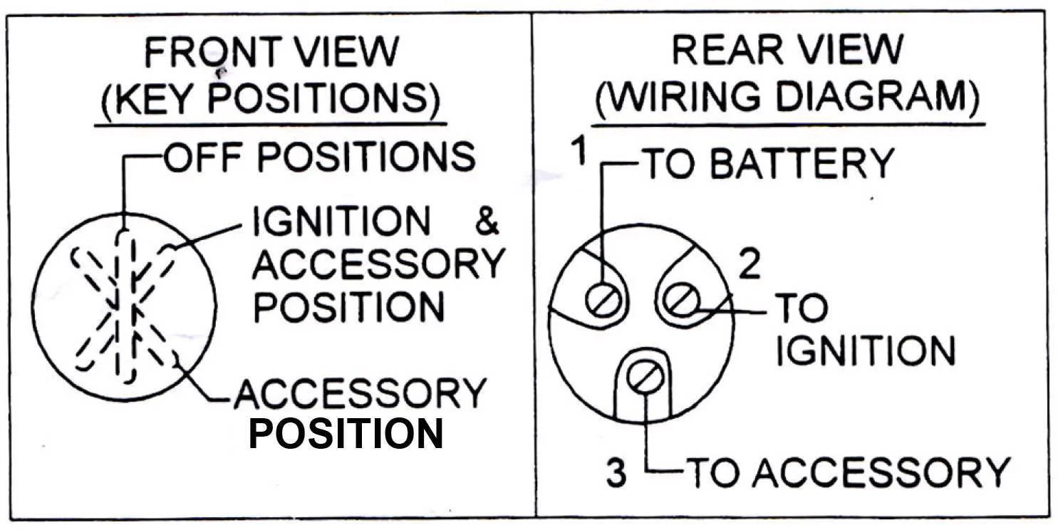Silver 3 Position Key Switch - Image 3