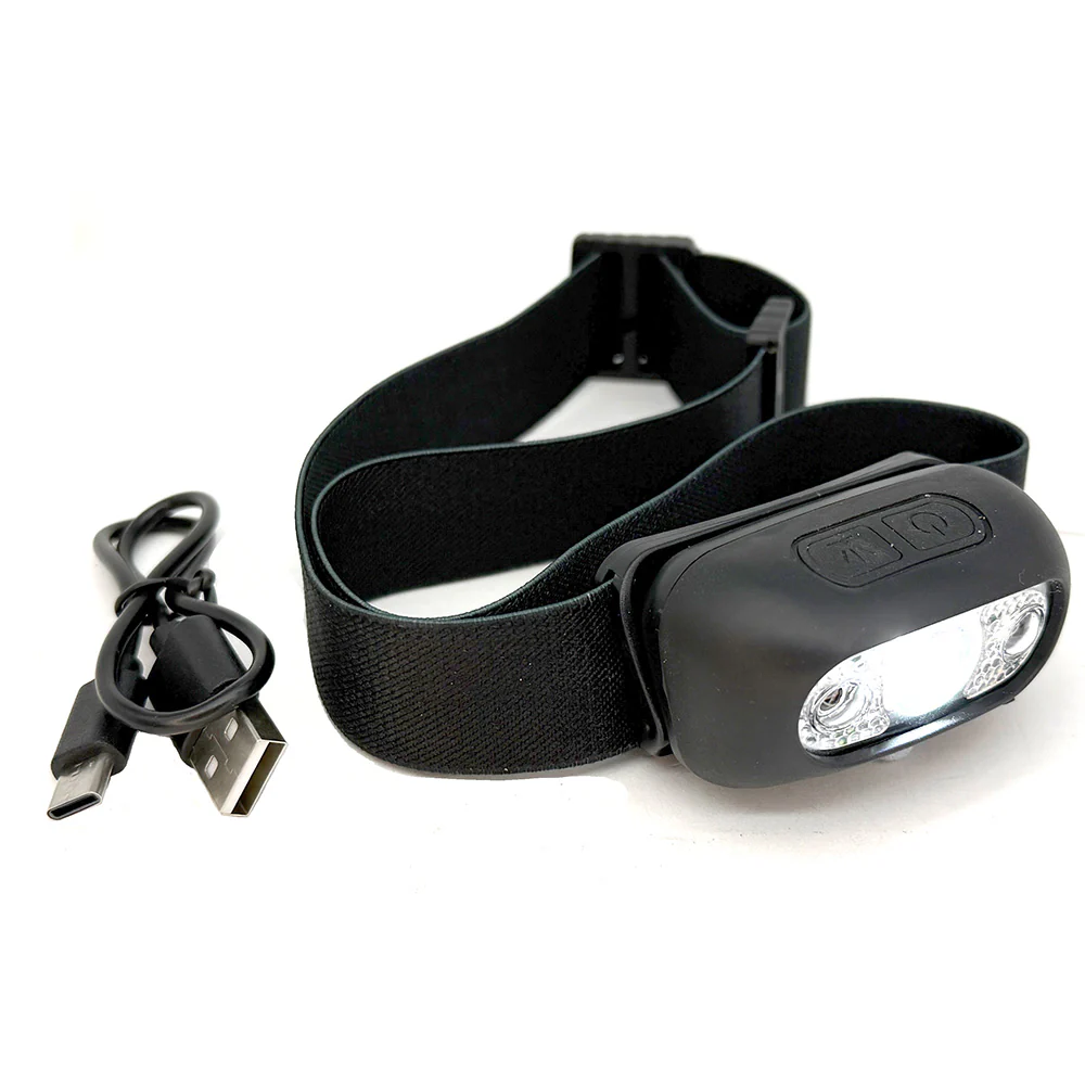 3 Watt LED White/Red Rechargeable Headband Lamp - Image 4