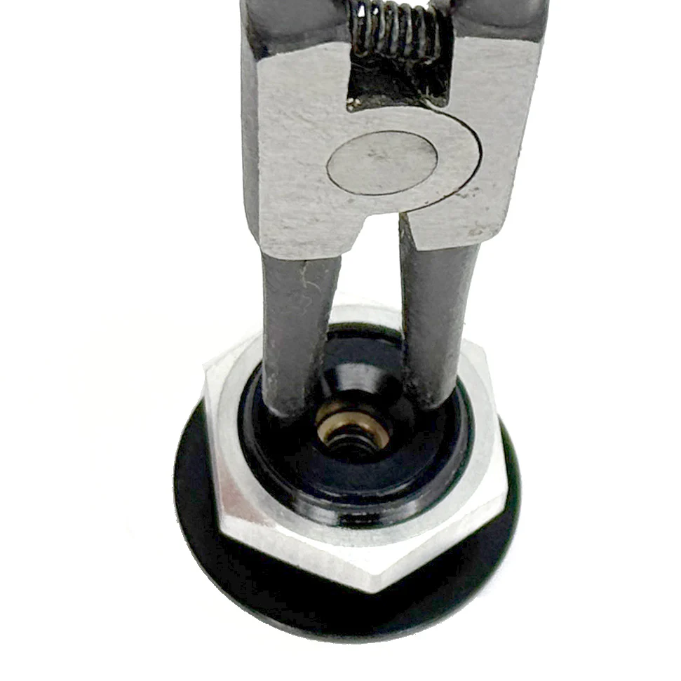 30mm Black Push Button Release Latch Pair - Image 3