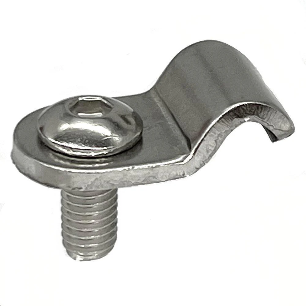 Stainless Saddle Clamps Pack of 12  3/16 or 1/4" - Image 3