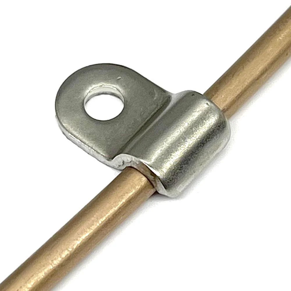 Stainless Saddle Clamps Pack of 12  3/16 or 1/4" - Image 5