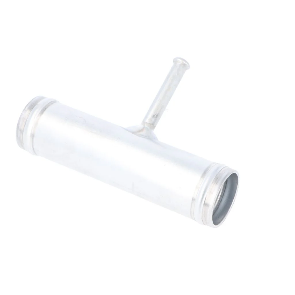 32mm Welded Aluminium Tee  with 8mm Outlet - Image 3