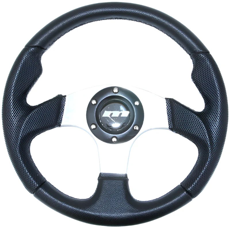 345mm Steering Wheel Brushed Aluminium