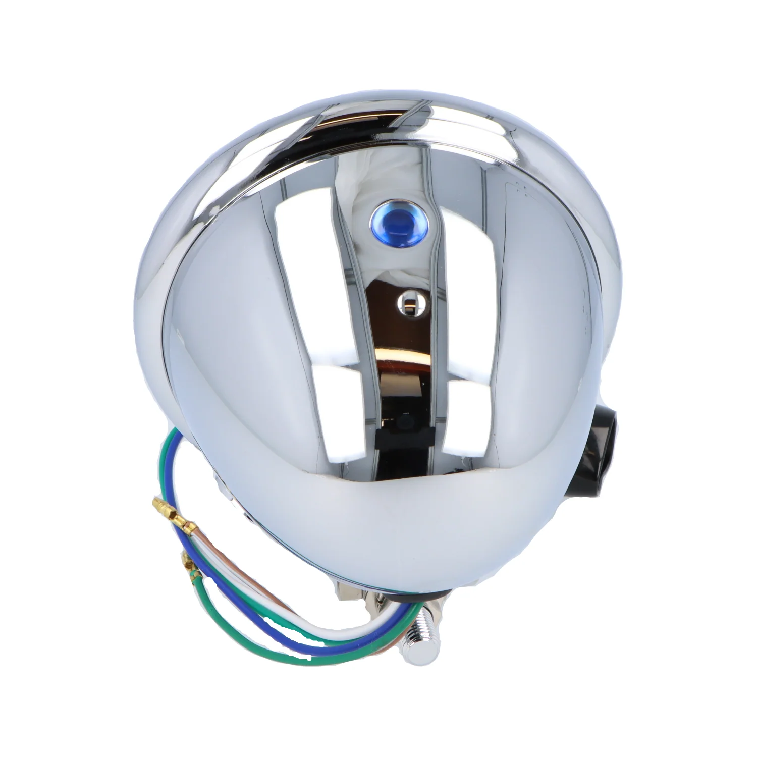 4 1/2" Chrome Headlamp - Image 4