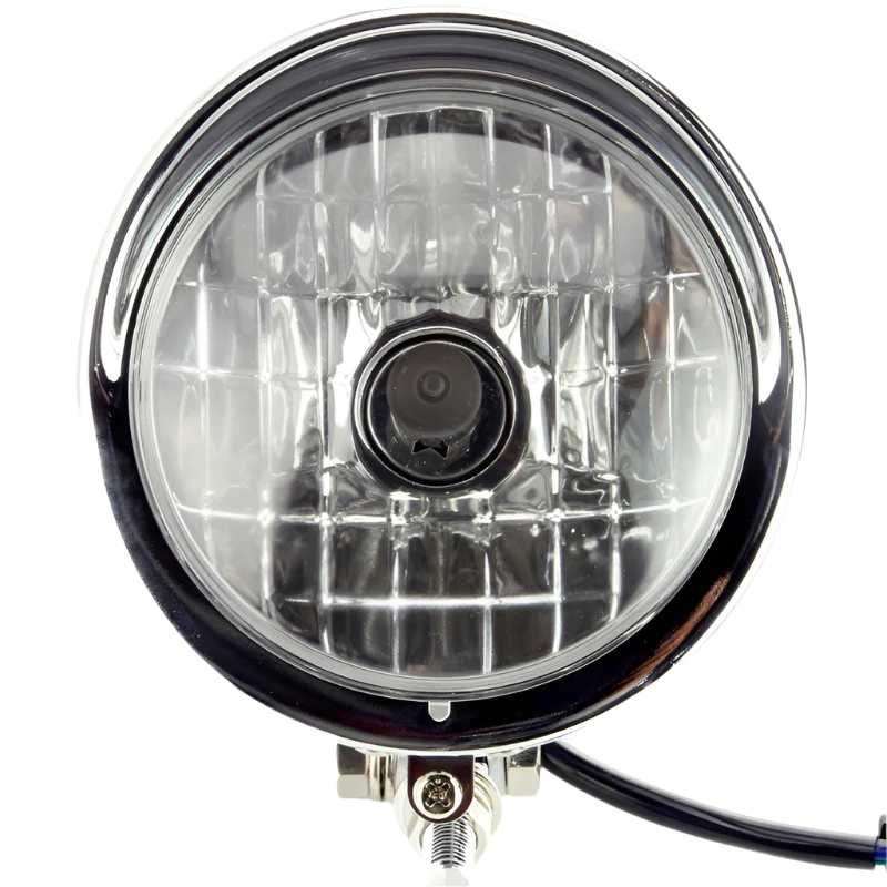4 1/2" Chrome Torpedo Headlamp - Image 3
