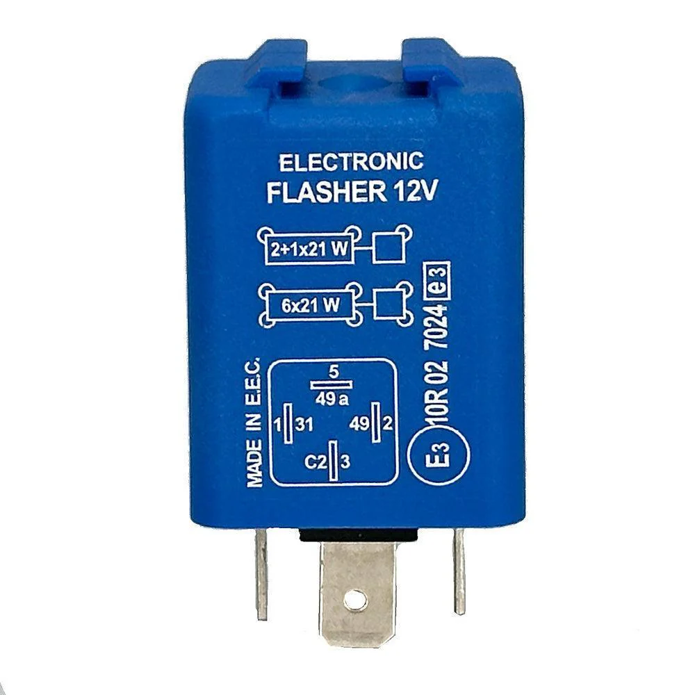 4 Pin Electronic Flasher Relay 126 Watt Max - Image 2