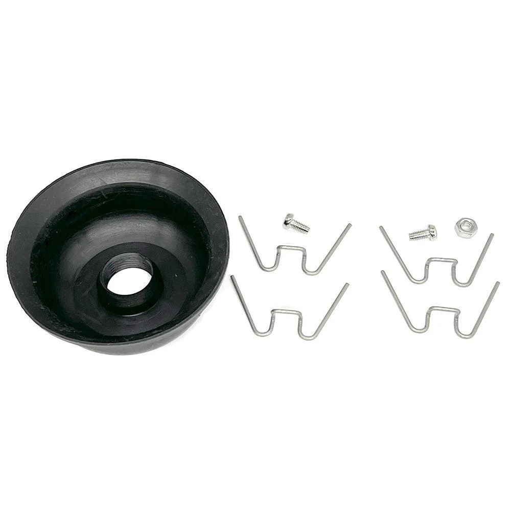 5 3/4" Satin Black Headlamp Bowl and Rim - Image 3