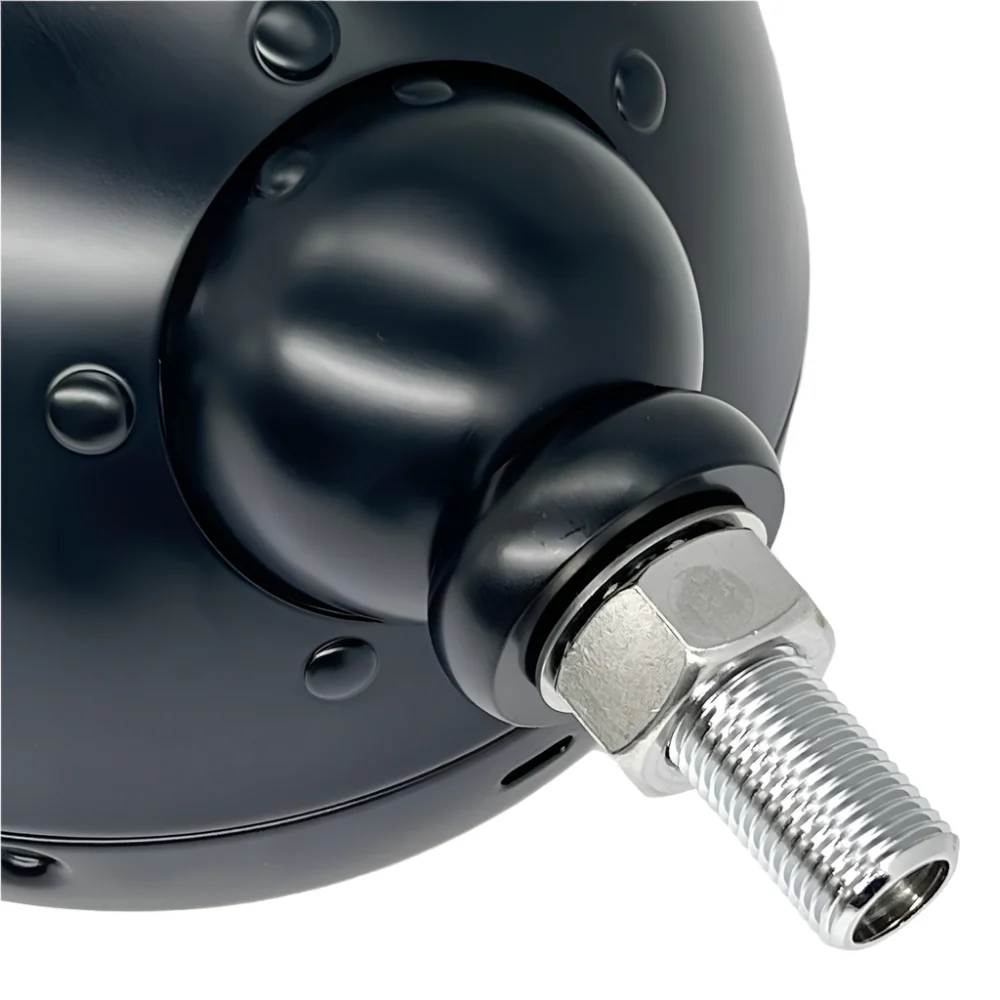 5 3/4" Satin Black Headlamp Bowl and Rim - Image 4