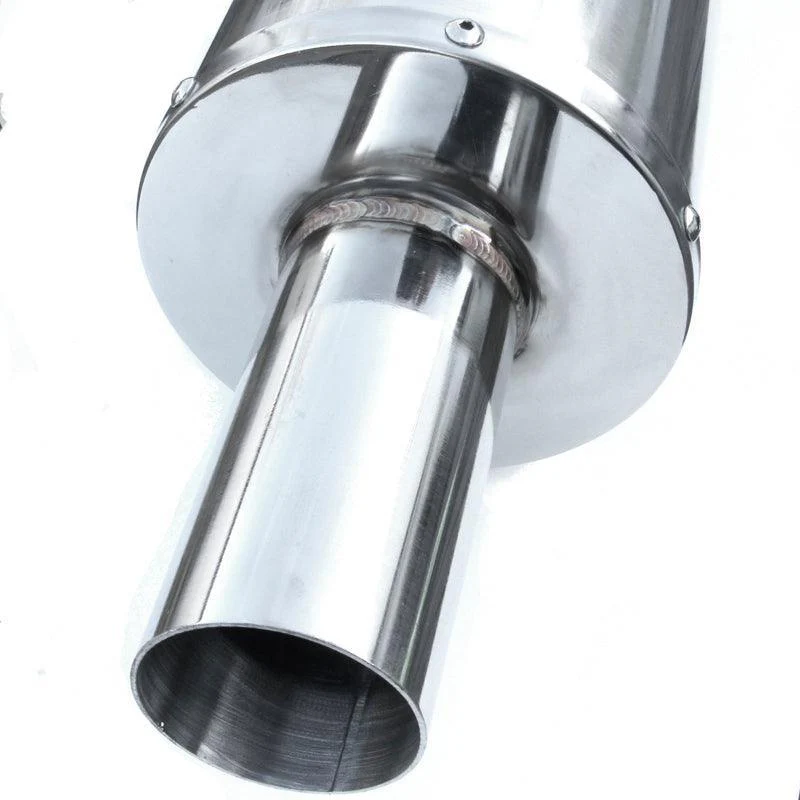 5" Stainless Steel Re-packable Exhaust Silencer - Image 5