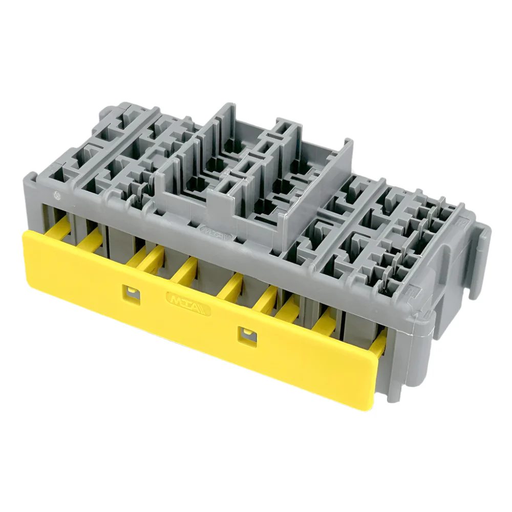 8 Mini Fuse and 4 Micro Relay Module with Side Retainer