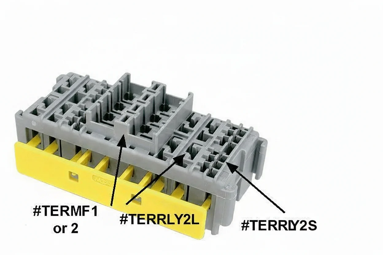 8 Mini Fuse and 4 Micro Relay Module with Side Retainer - Image 2