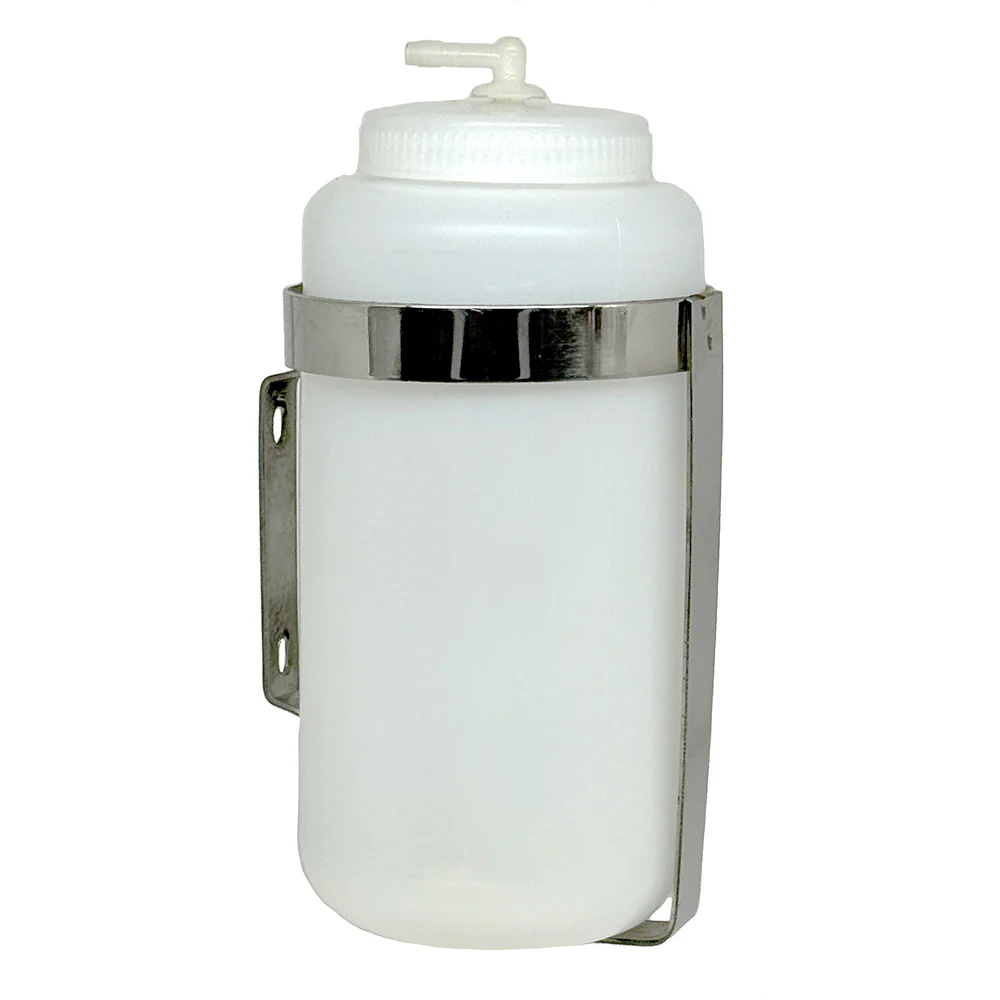 600ml Windscreen Washer Bottle With Stainless Mounting Frame - Image 2