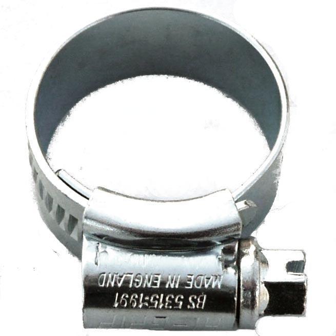 11- 80mm High Quality Zinc Plated Hose Clip - Choose Diameter - Image 16