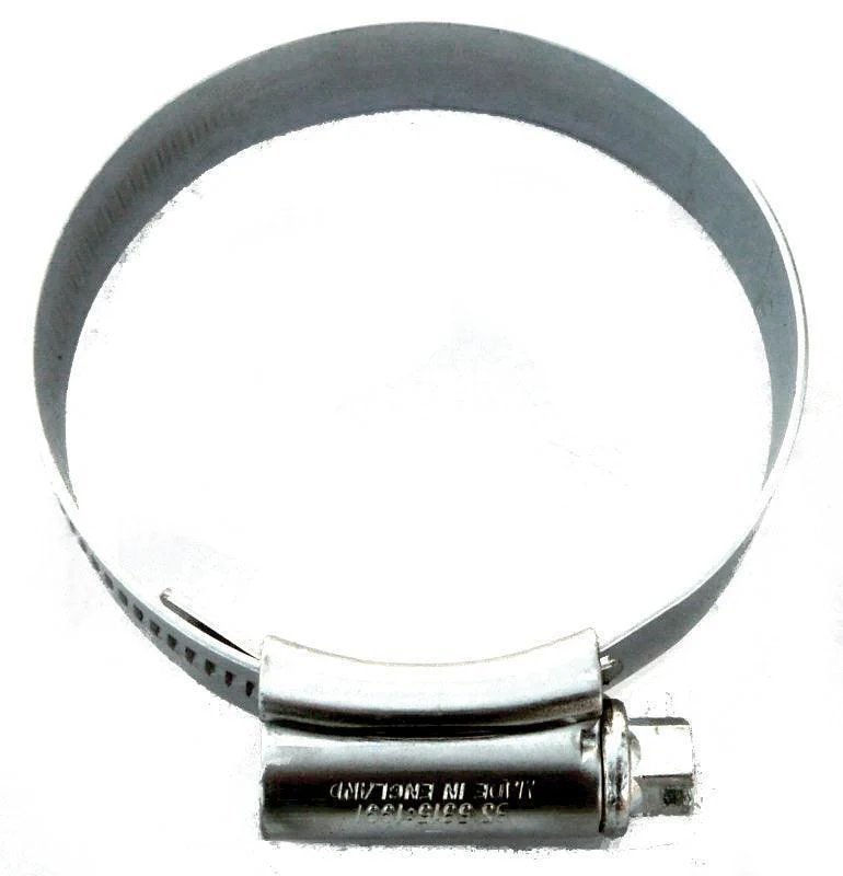 11- 80mm High Quality Zinc Plated Hose Clip - Choose Diameter - Image 4