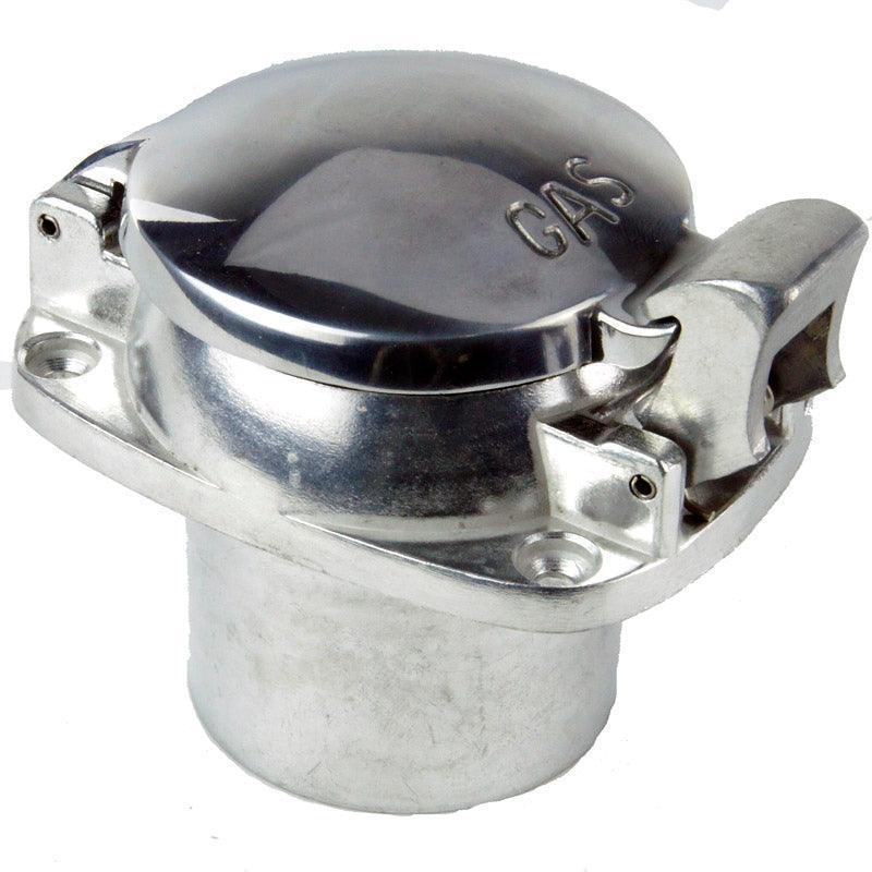 63mm Aston Style Alloy Fuel Cap and Neck Assembly - Image 2