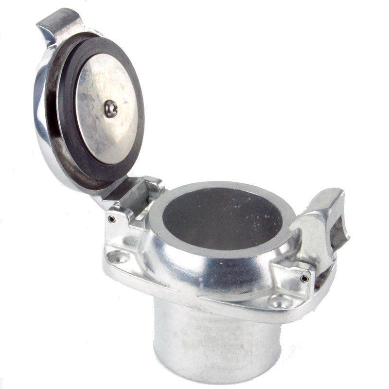 63mm Aston Style Alloy Fuel Cap and Neck Assembly - Image 4