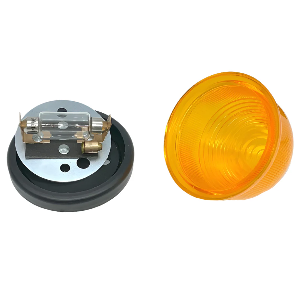 63mm Surface Mount Amber Lights Pair - Image 3
