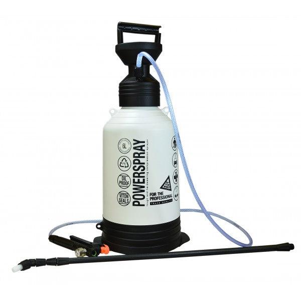 6L Compression Sprayer with Viton Seals - Heavy Duty Chemical Resistant